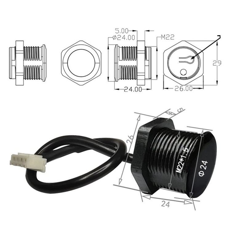 Benewake TFmini Plus Level Distance Sensor Waterproof IP65 Lidar Rangefinder