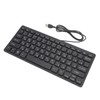 78 Key Ultra Slim Language Keyboard USB Wired Compact Keyboard