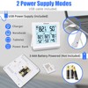 Geevon Indoor Outdoor Thermometer Wireless with 3 Remote Sensors, Digital