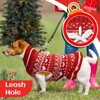 ABRRLO Dog Jumper Dress with Lead Hole for Small Medium