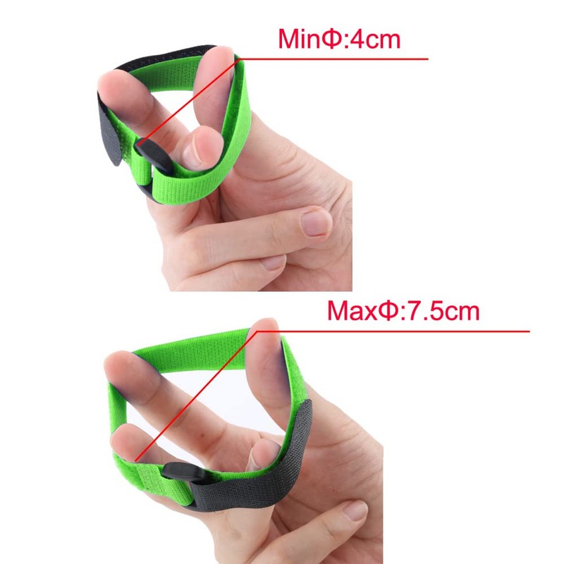Gebildet 20 x Reusable Velcro Cable Ties, Velcro Straps with