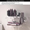 Hair Tool Holder for Dyson Airwrap, Acrylic Double-Layer Storage Holder,