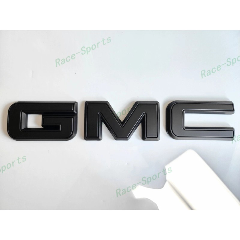 Auto GMC OVERLAY Front Matte Black GMC Emblem 2020+ Acadia