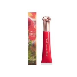 r.e.m. beauty by Ariana Grande Wicked: For Good | Poppy Plumping Lip Gloss | Poppy Punch | Instant Plumping Effect for Hydrated, Softer and Smoother Lips | Silky, Non-Sticky Feel | 0.34 Fl Oz