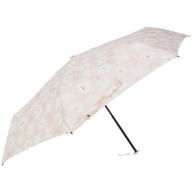 estaa MOONBAT Compact Folding Umbrella, Rain Umbrella, Can Withstand Strong Winds, Print, orange