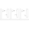 Jabema 3 x Radiator Mounting with Bracket, Wall Bracket, Radiator