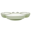 Crab Suction Plate with Suction Cup Base Silicone Divided Plate