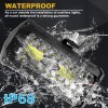 Colight 2x 7Inch LED Work Light Bar Flood Fog Lamp