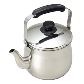 Pearl Metal Elmers Stainless Steel Wide Mouth Kettle, 3.4 qt (3.2 L) H-2042 606458