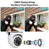 TooToo 1080P WiFi IP Camera Wireless CCTV HD PTZ Smart