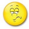 Merchandise for Fans Smiley Negative Feelings Bad Mood, 6 Large
