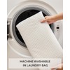 Waffle Bath Mat, Super Absorbent Non Slip Bath Mat Ultra