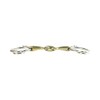 AK Toggle 3 Rings with Rider Jaws German Silver Double