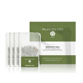Palais des Thés - Genmaicha Yama Iced Tea - Premium Japanese Green Tea with Roasted Rice - 4 XL (Extra Large) Tea Pouches