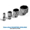 Evolution Power Tools Long Series Broaching Cutter For Magnetic Drill