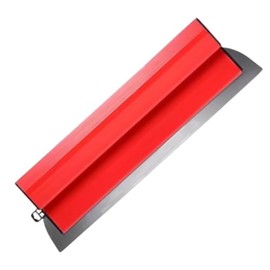 Drywall Skimming Blade, Semi Flexible Speed Skim Wall Plastering Tools, Stainless Steel Skimming Blade with Z Shaped Handle, Plastering Tools for Smoothing and Finishing Concrete Coatings(Color:Red)