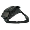Lambskin Leather Large Waist Bag Multi Function 4 Pocket Fanny