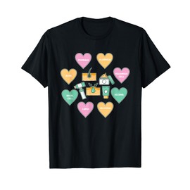 Dermatologist Team Love Dermatology Profession Skin Doctor T-Shirt