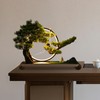 Giciashop Artificial Bonsai Pine Tree, Artificial Tree with LED Lamp