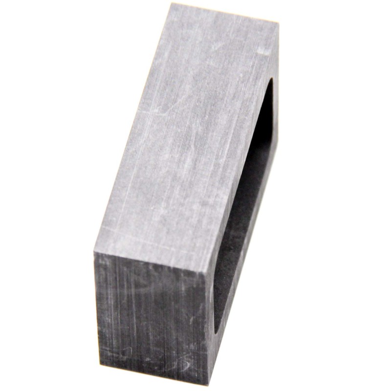 Marvedi 黒鉛インゴット型、高純度精錬黒鉛、金銀アルミニウム銅黄銅亜鉛と合金金属の鋳型 (55x37x20mmGold 150g)