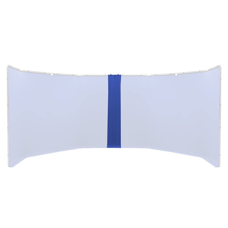Panoramic Background Connection Kit 2.3m Chroma Key Blue