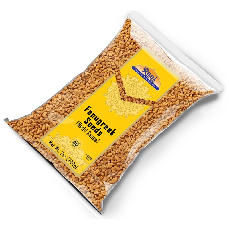 Rani Fenugreek (Methi) Seeds Whole 7oz (200g) Trigonella foenum graecum