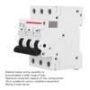 GYM9‑C65 Miniature Circuit Breaker 3 Poles 400VAC High Quality Circuit