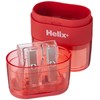 Helix Balance Duo Two Hole Pencil Sharpener and Eraser (Assorted