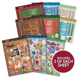 Hunkydory Crafts Christmas Crafty Crates Concept Card Kit