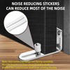 Akso Aoyupe Barn Sliding Door Floor Fixed Rails, Adjustable Stay