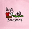 CafePress Bonafide Bookworm Unique Adjustable Baseball Hat Pink