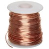 Bare Copper Wire, Annealed, 1lb Spool, 14 AWG, 0.0641" Diameter,
