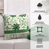Kwlegh St Patricks Day Hello Shamrocks Pillow Covers 20x20 Green