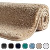 SFLXO 80cm x 50cm Non Slip Bath Mat Machine Washable