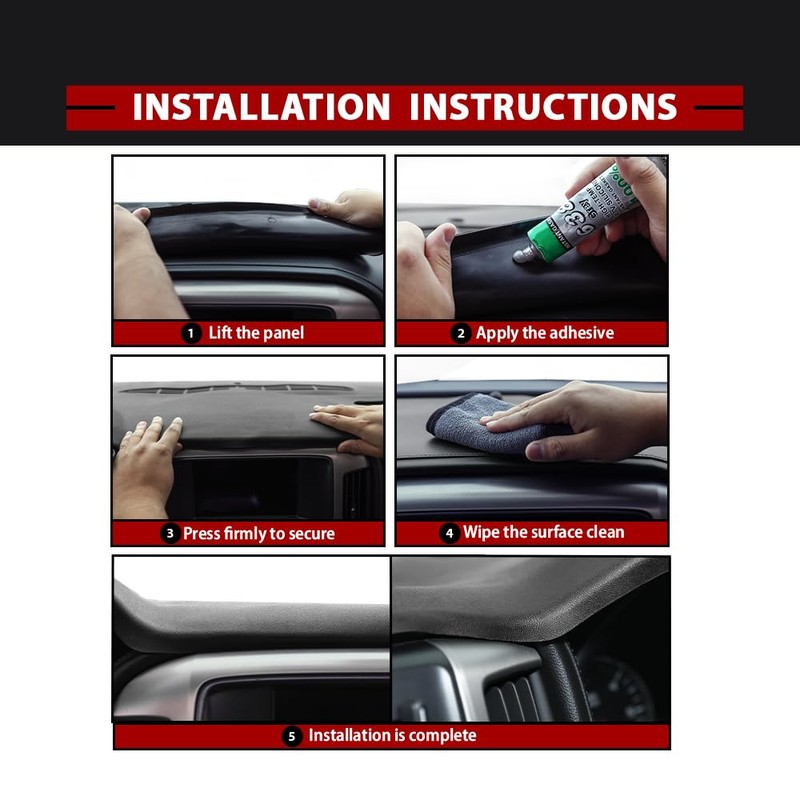 Dashboard Dash Cover Panel Fit Chevy GMC C/K 1500 2500