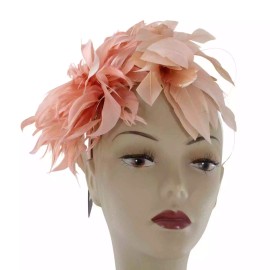 Bellissima Fine Millinery Church Wedding Derby Fascinator Hat Headband #FSC1