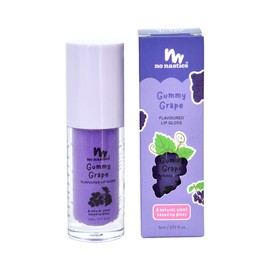 No Nasties Kids Natural Lip Gloss - Gummy Grape, 5ml