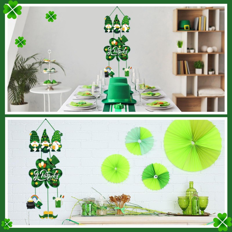 Suzile Suzile 2 Pcs Valentine's Day St Patricks Day Decorations