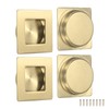 M METERXITY 4-Pack Recessed Finger Pulls, 2.75 Inch 304 Stainless