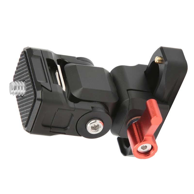 Camera Quick Release Plate 360° Adjustable Monitor Aluminum Alloy Holder