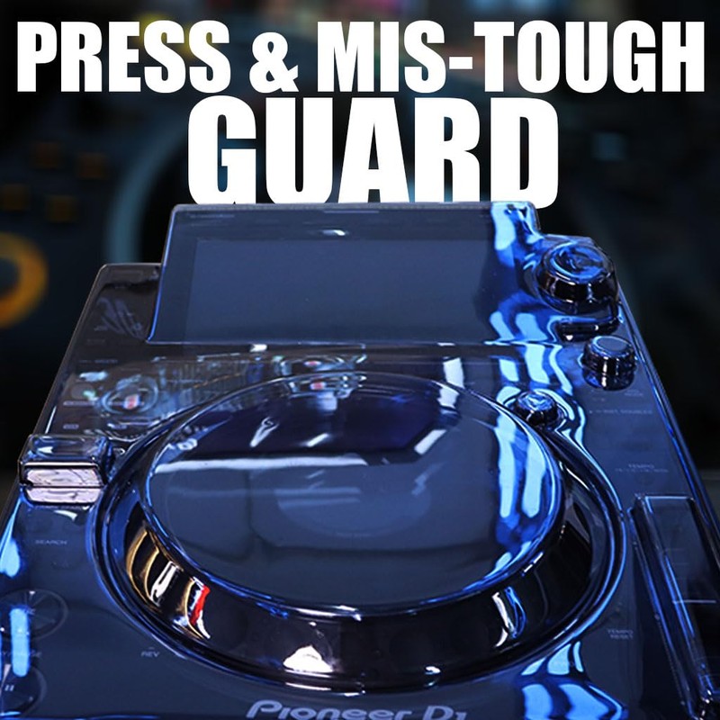 GORPANIX CDJ 3000 Cover, Polycarbonate Cover Compatible with Pioneer CDJ