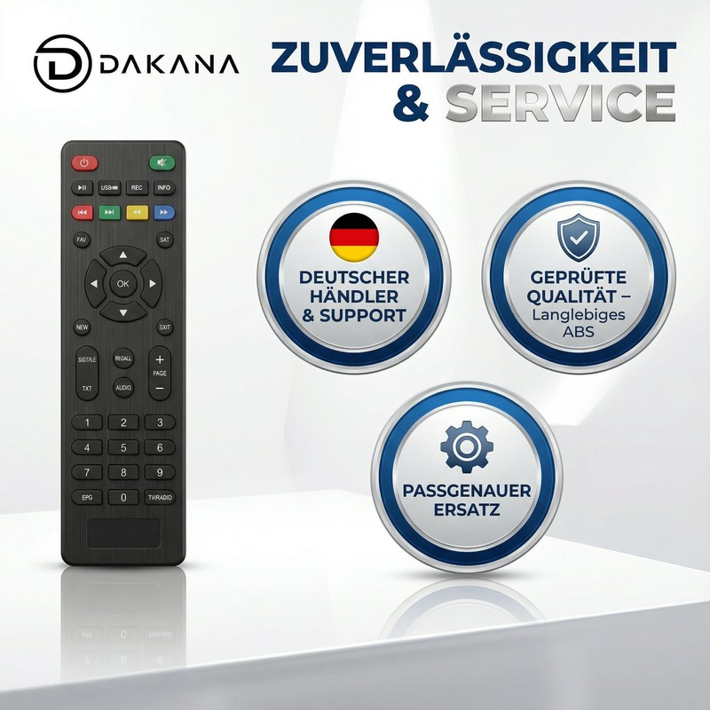 Dakana Remote Control for Opticum AX 150 AX 300 AX