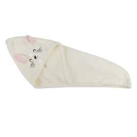 Kids Hair Towel Wrap, Girls Swimming Hair Wrap Towel, Cartoon Cute Kids Towel Hair Caps, Girls Hair Turban Dry Hair Hat Cats Shape Coral Super Absorbent Microfiber Bathing Spa Swimming Travel