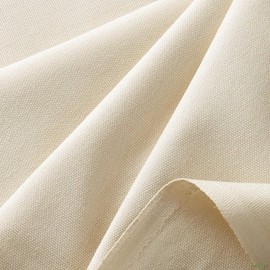 AK TRADING CO. AK Trading 63" Wide Unprimed Cotton Canvas Fabric 7oz Natural Duck Cloth, x 10 Yards