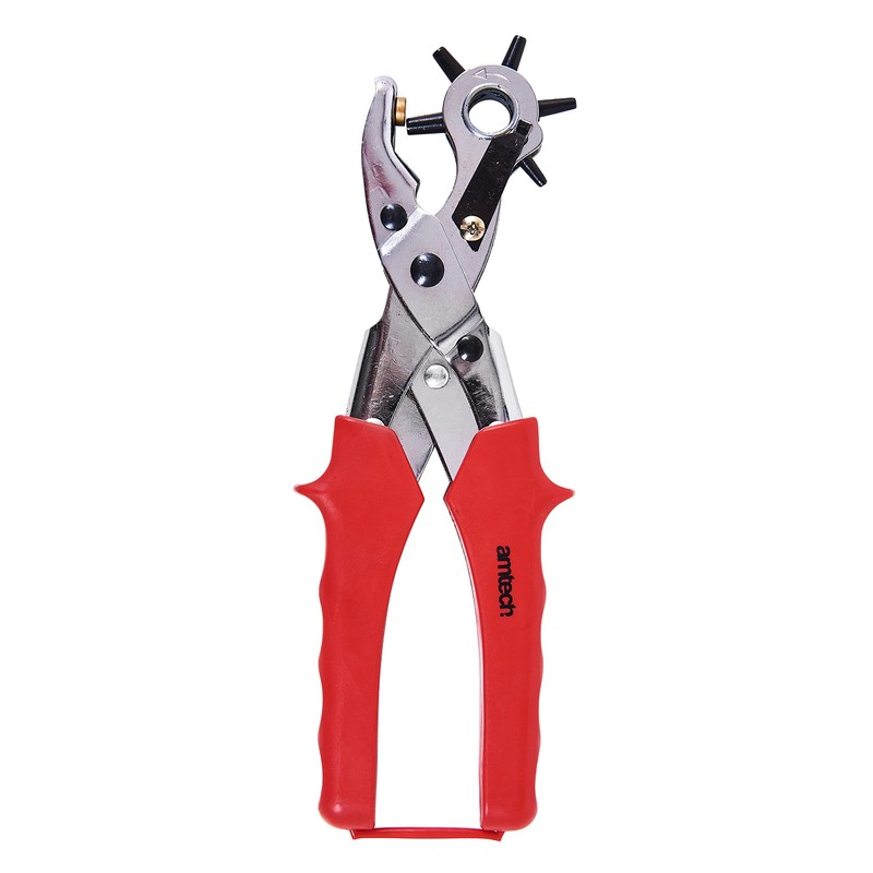 Amtech B1420 Leather Hole Punch for Belts, Watch Strap, Textiles,