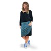 JULENDO Sewing Pattern Jersey Skirt in Wrap Look Pia Size