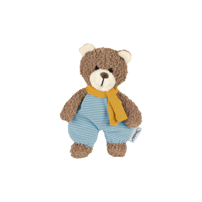 Sterntaler Velcro Bib and Mini Toy Gift Set