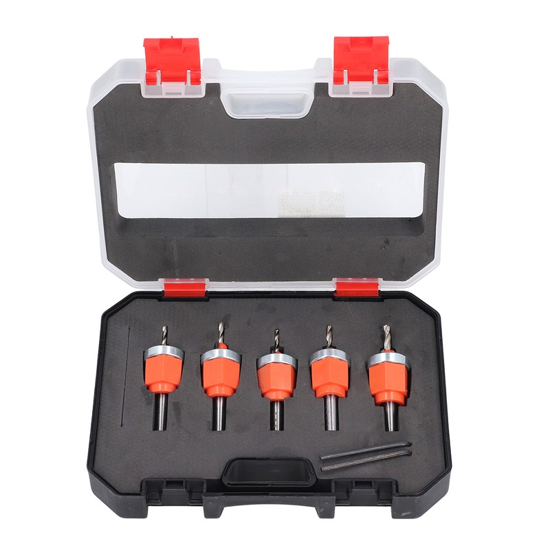 5 Pcs Countersink Drill Bit Set 2.8 3 3.2 3.5