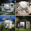 Solar Shed Light Indoor Outdoor, Upgrade Large 267LED Solar Powered