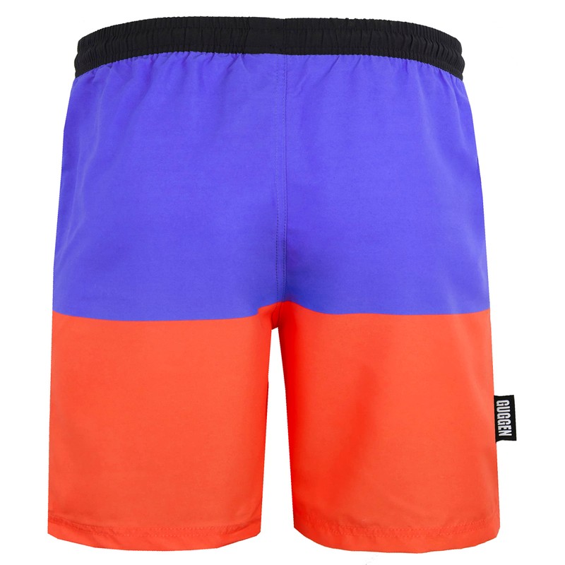GUGGEN Mountain Swimming Trunks for Men Quick-Drying Swimming Shorts 596